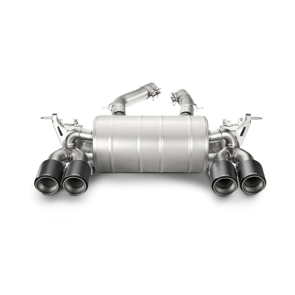 AKRAPOVIC M-BM/T/8H Exhaust System Slip-On Line (Titanium) for BMW M3 (F80) / M4 (F82) ECE Type Approval Photo-1