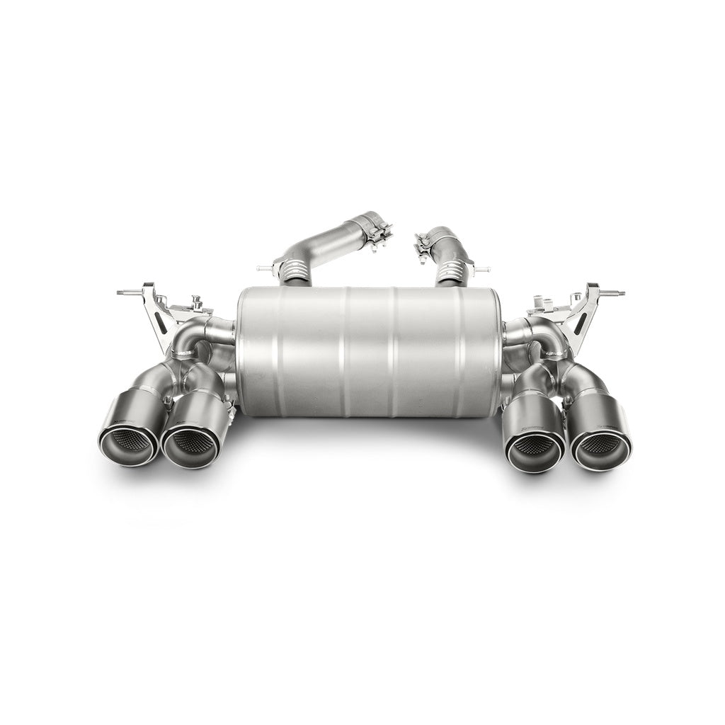 AKRAPOVIC M-BM/T/8H Exhaust System Slip-On Line (Titanium) for BMW M3 (F80) / M4 (F82) ECE Type Approval Photo-3