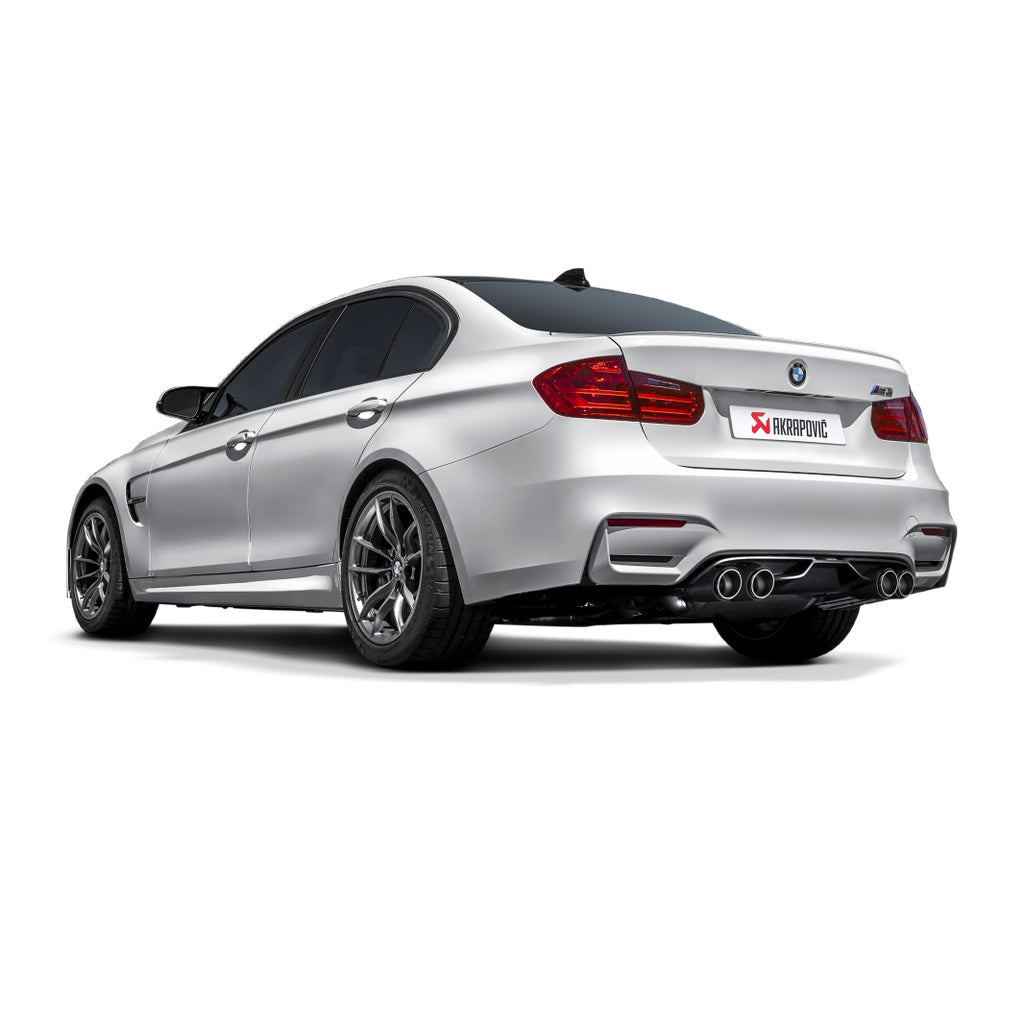 AKRAPOVIC M-BM/T/8H Exhaust System Slip-On Line (Titanium) for BMW M3 (F80) / M4 (F82) ECE Type Approval Photo-6
