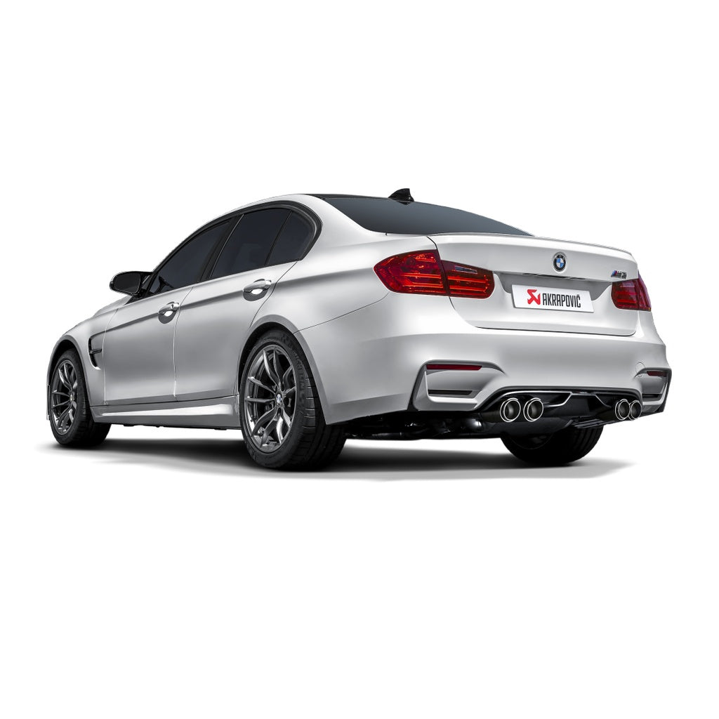 AKRAPOVIC M-BM/T/8H Exhaust System Slip-On Line (Titanium) for BMW M3 (F80) / M4 (F82) ECE Type Approval Photo-8
