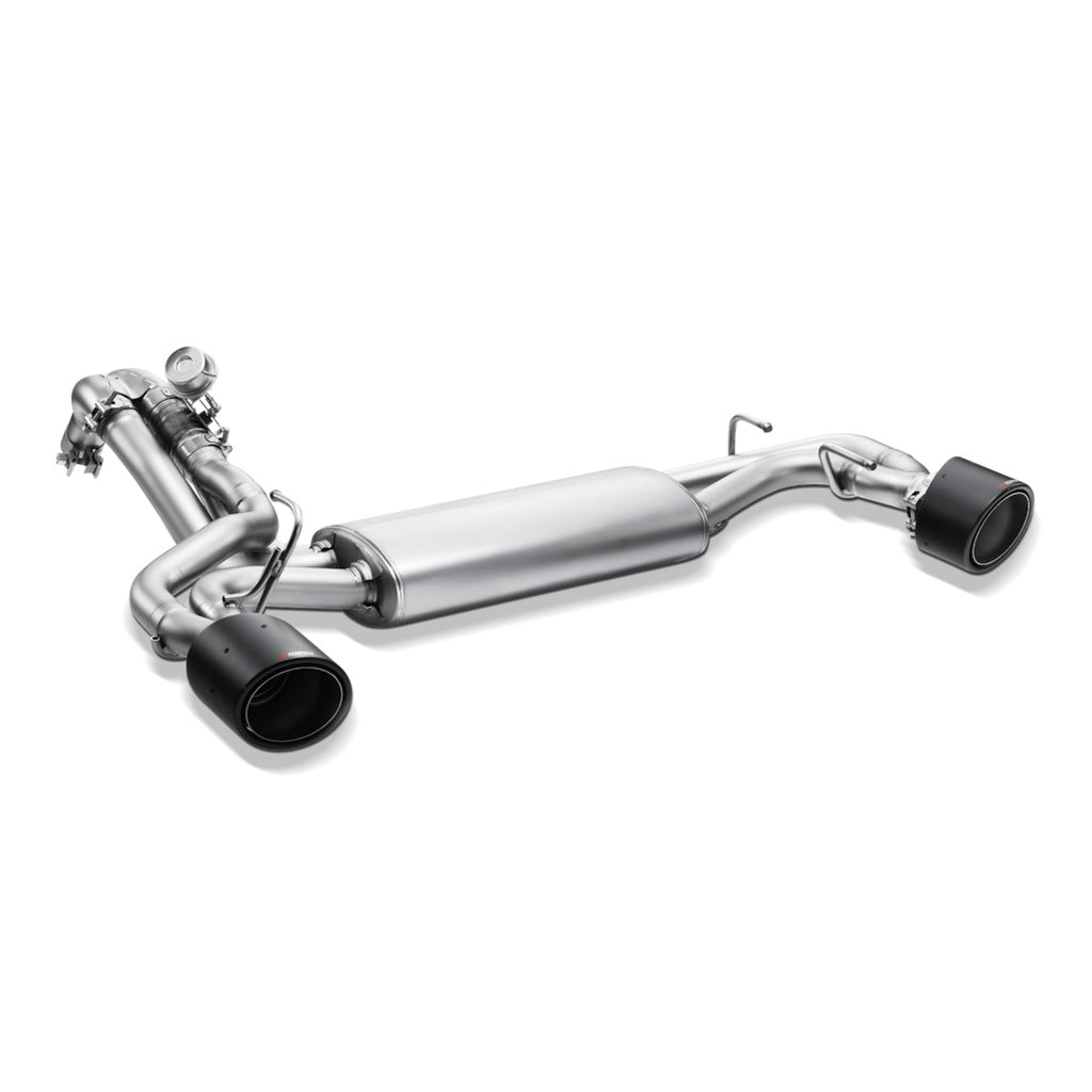 AKRAPOVIC M-FI/SS/1H Exhaust System Slip-On Line (Stainless Steel) for ABARTH 500/500C 2008-2017 EC Approval Photo-1