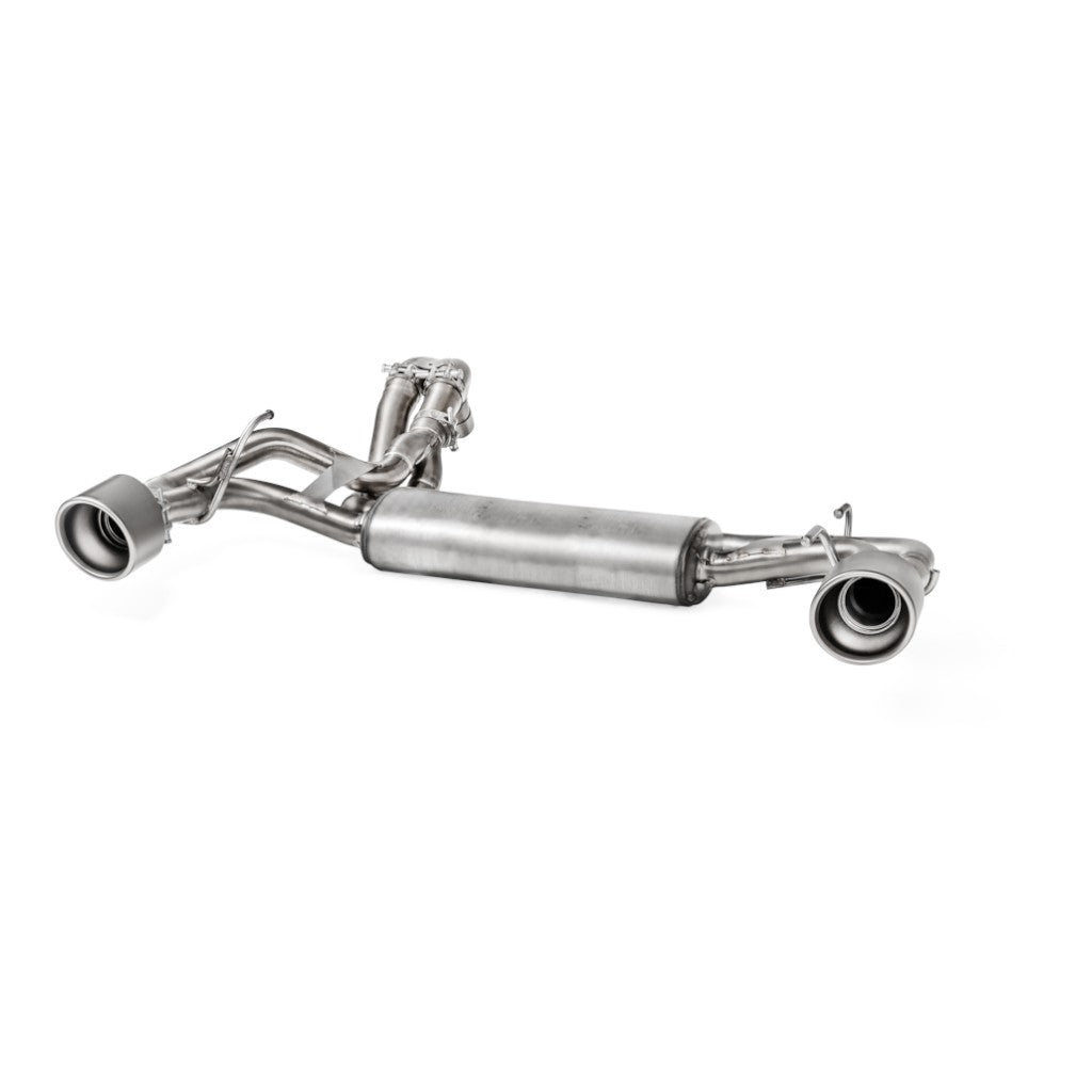 AKRAPOVIC M-FI/SS/1H/1 Exhaust System Slip-On Line (Stainless Steel) for ABARTH 595 / 595C 2012-2020 EC Approval Photo-1