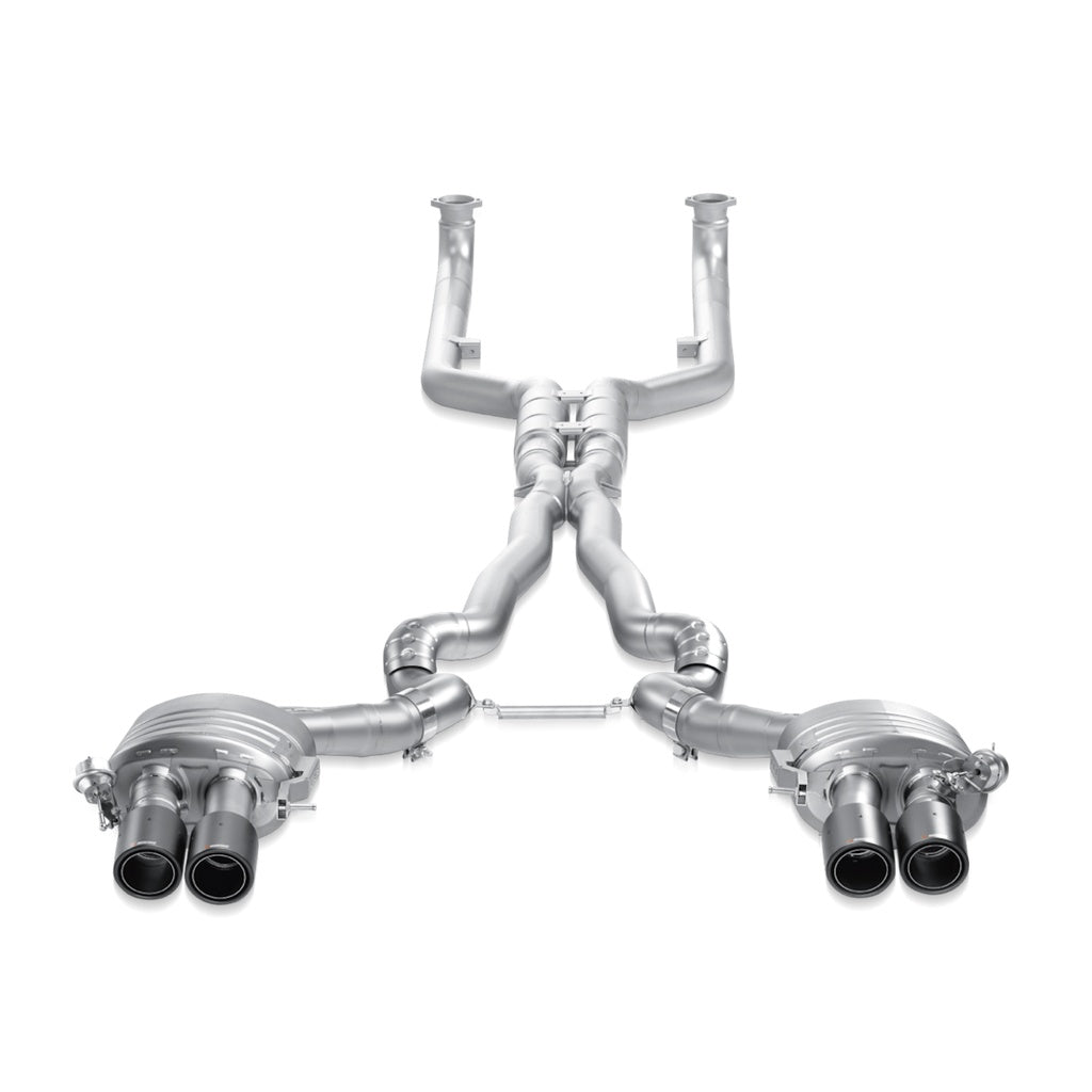 AKRAPOVIC ME-BM/T/6H Exhaust System Evolution Line (Titanium) for BMW M6 Gran Coupe (F06) 2013-2018 EC Approval Photo-3