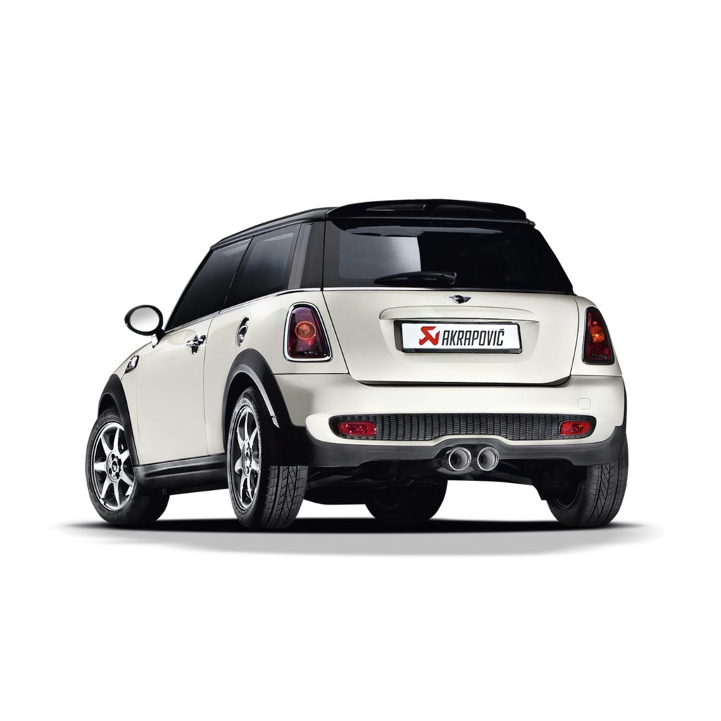 AKRAPOVIC ME-MIN/TI/1H Exhaust System Evolution Line (Stainless Steel) for MINI Cooper S (R56 / R57 / R58 / R59) / JCW (R56 / R57 / R58) EC Approval Photo-2
