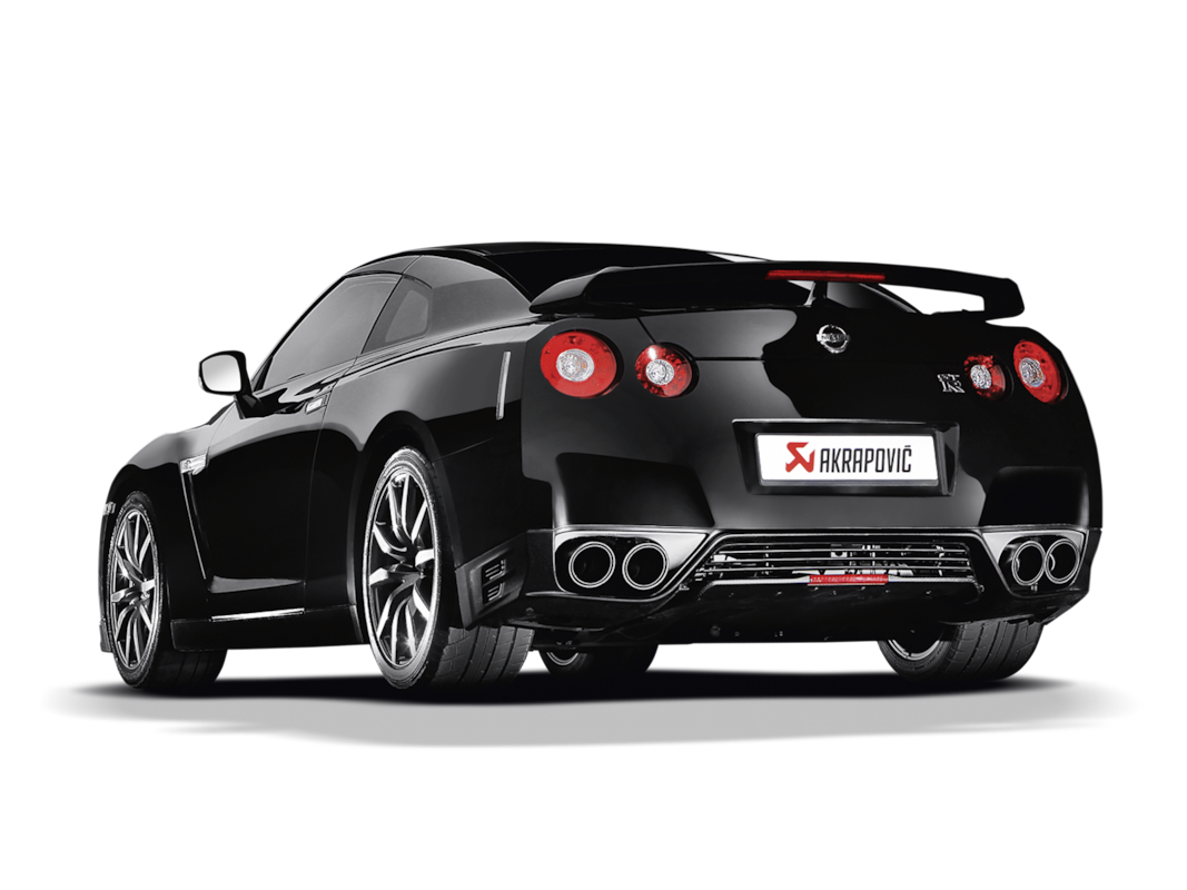 AKRAPOVIC ME-NI/T/1 Exhaust System Evolution Line (Titanium) for NISSAN GT-R (R35) Photo-1