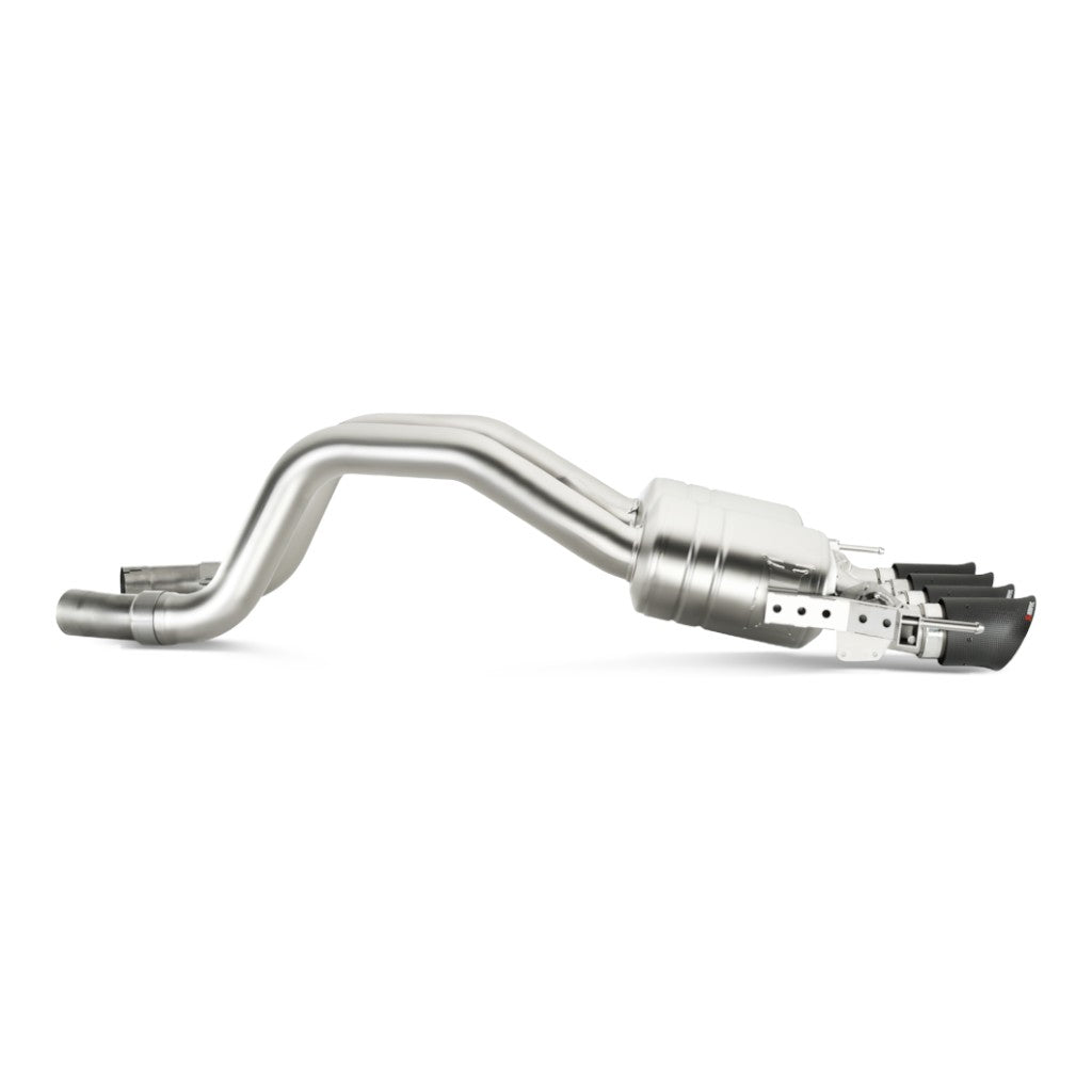 AKRAPOVIC MTP-CO/TI/2 Exhaust System Slip-On Line (Titanium) for CHEVROLET Corvette Z06 (C7) 2014-2019 Photo-1