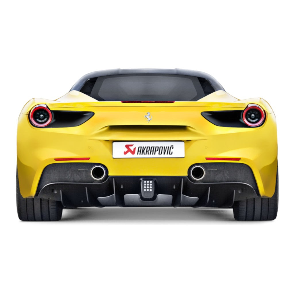 AKRAPOVIC MTP-FE488H Exhaus System Slip-On Line (Titanium) for FERRARI 488 GTB / 488 Spider 2016-2019 ECE Type Approval Photo-2