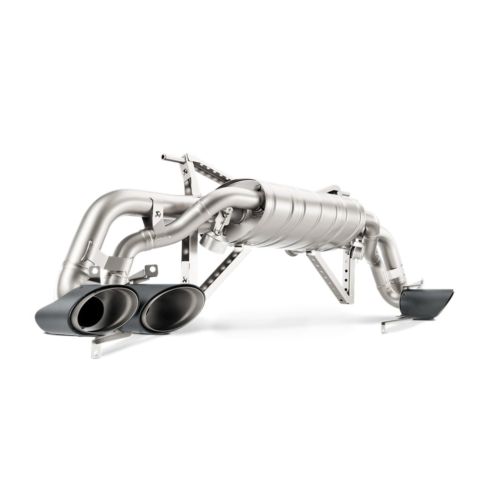 AKRAPOVIC MTP-LA/TI/2 Exhaust System Slip-On Line (Titanium) for LAMBORGHINI Huracan LP 610-4 / LP 580-2 Photo-1