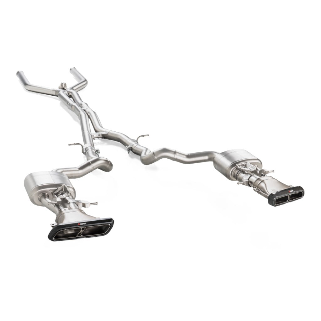 AKRAPOVIC MTP-ME/T/5H Exhaust System Evolution Line (Titanium) for MERCEDES-BENZ E63 AMG / E63S AMG (W213 / S213) 2017-2020 ECE Type Approval Photo-0