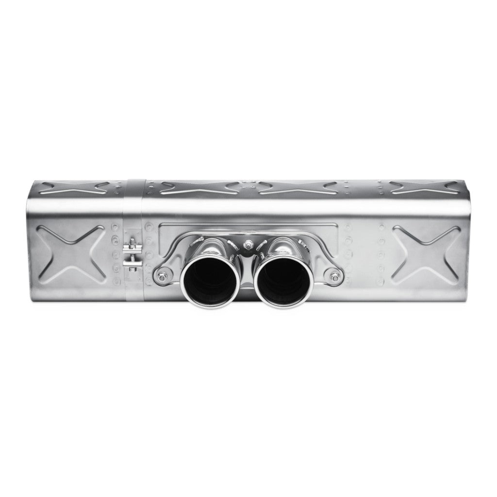 AKRAPOVIC MTP-PO997GT3H/1 Muffler Slip-On Line (Titanium) for PORSCHE 911 GT3 / GT3RS (991 / 997 / 997 FL) 2006-2017 EC Approval Photo-0