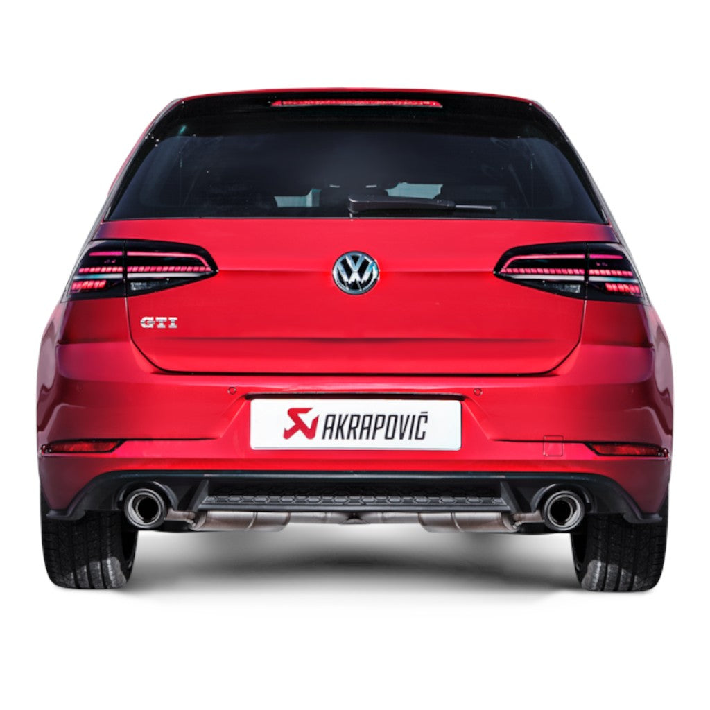 AKRAPOVIC MTP-VW/T/4H Exhaust System Slip-On Race Line (Titanium) for VW Golf GTI Performance (Mk7.5) 2017-2019 Photo-2