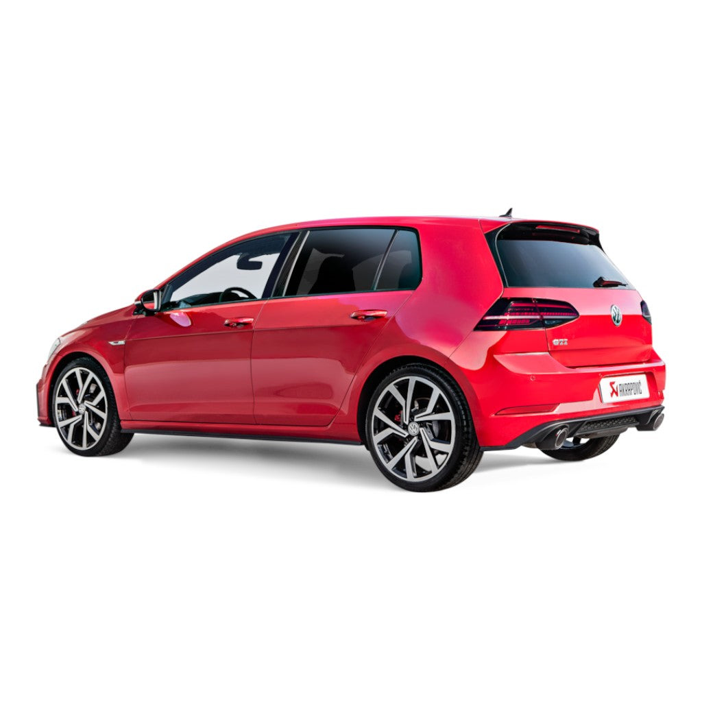 AKRAPOVIC MTP-VW/T/4H Exhaust System Slip-On Race Line (Titanium) for VW Golf GTI Performance (Mk7.5) 2017-2019 Photo-3