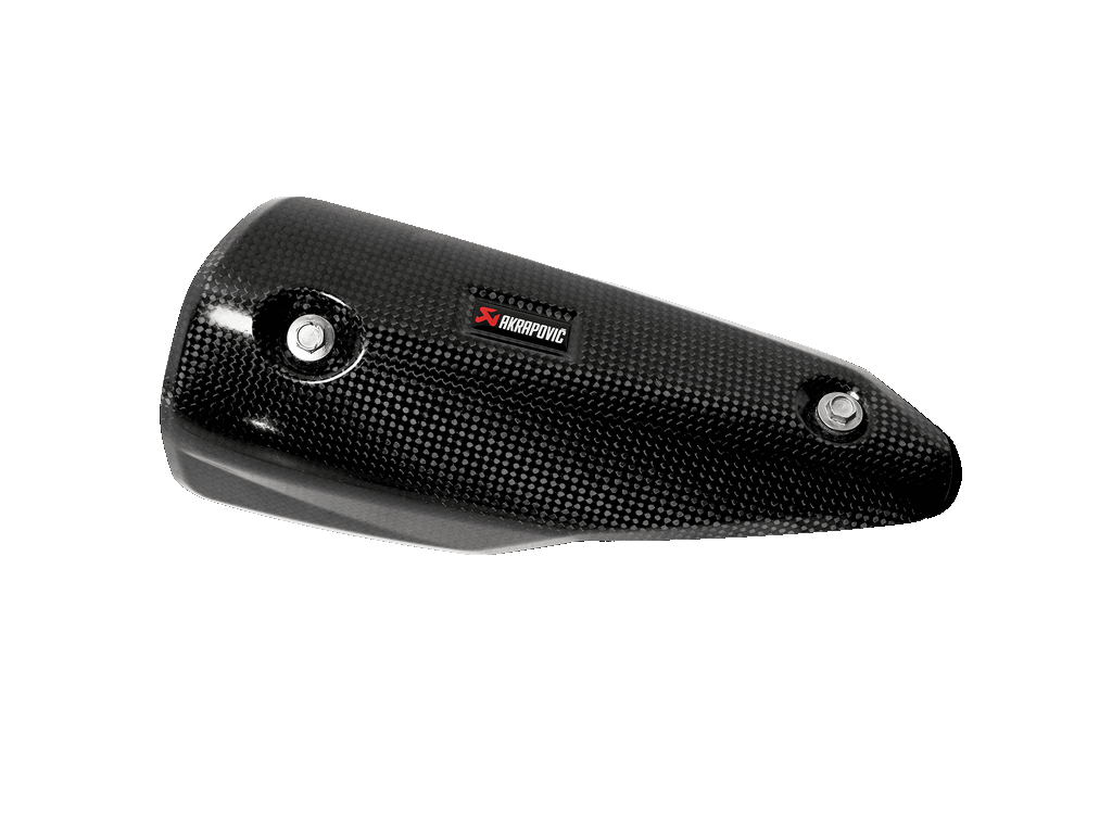 AKRAPOVIC P-HSK4SO5 Heat Shield (Carbon) for KAWASAKI Ninja 400 2019-2023 Photo-0