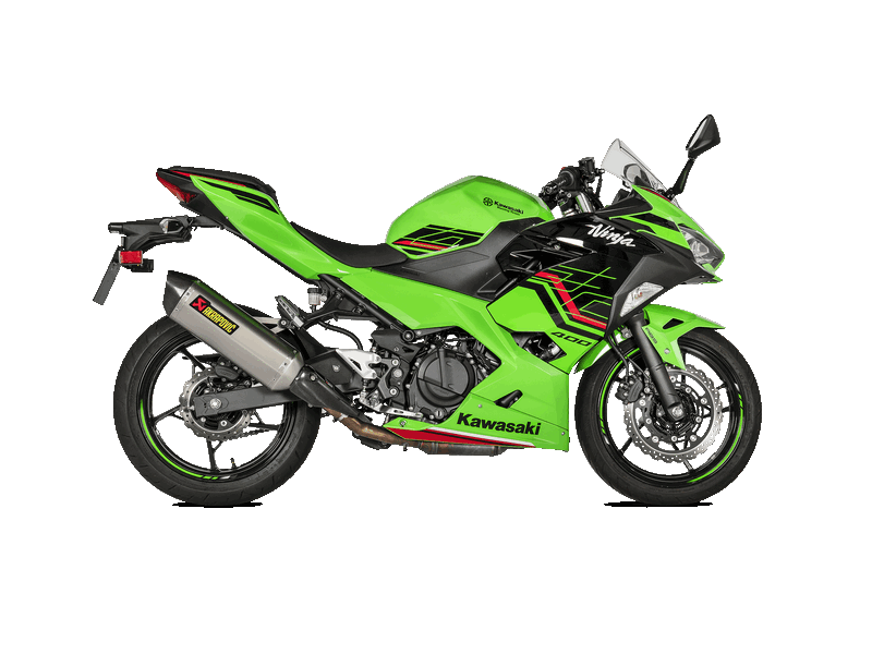 AKRAPOVIC P-HSK4SO5 Heat Shield (Carbon) for KAWASAKI Ninja 400 2019-2023 Photo-1