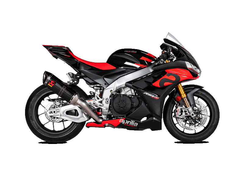 AKRAPOVIC S-A10SO13-RC Slip-On Line (Carbon) Aprilia RSV4 / Tuono V4 2021 Photo-1