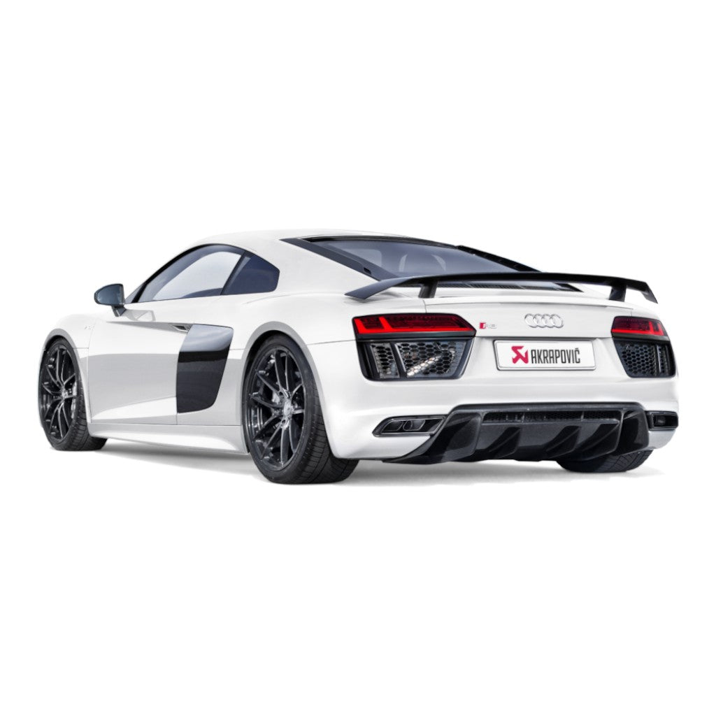 AKRAPOVIC S-AUR8SO3-T Exhaust System Slip-On Line (Titanium) for AUDI R8 5.2 FSI Coupe / Spyder 2016-2018 Photo-4