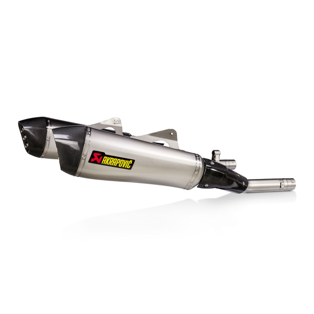 AKRAPOVIC S-B16SO5-HZAAT Exhaust System Slip-On Line (Titanium) for BMW K1600 GT / GTL 2025- Photo-0
