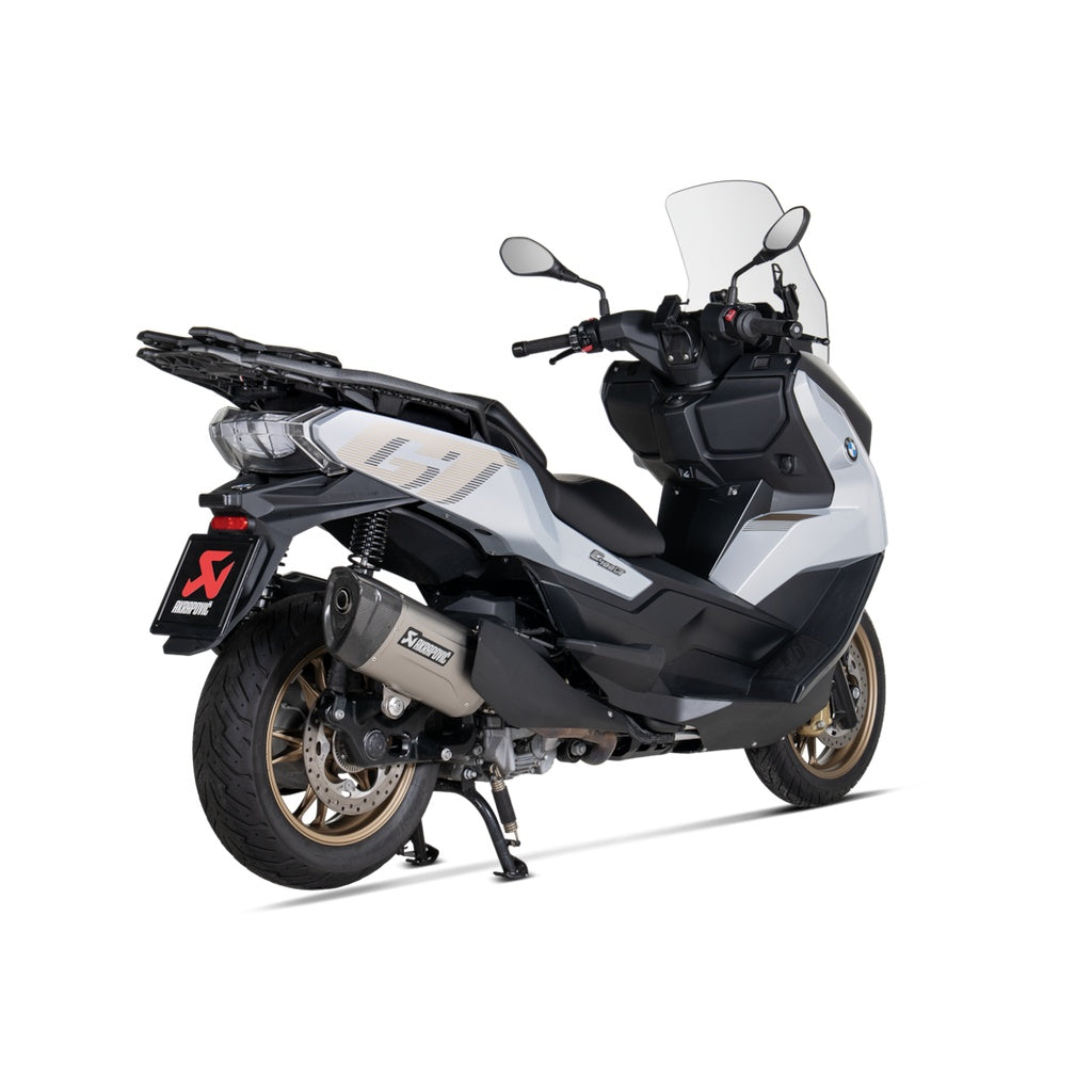 AKRAPOVIC S-B4SO3-HILT Muffler Slip-On Line (Titanium) for BMW C400X / GT 2025- Photo-2