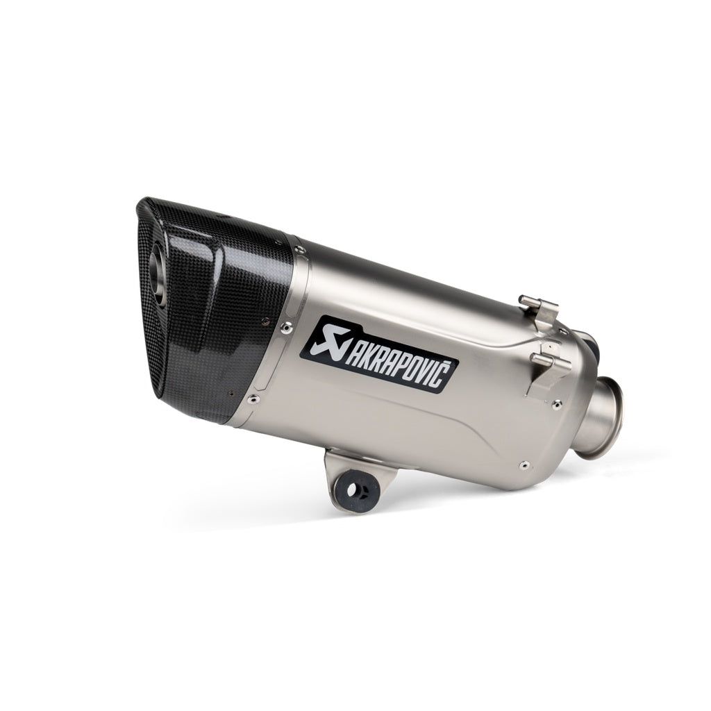 AKRAPOVIC S-B4SO3-HILT Muffler Slip-On Line (Titanium) for BMW C400X / GT 2025- Photo-0