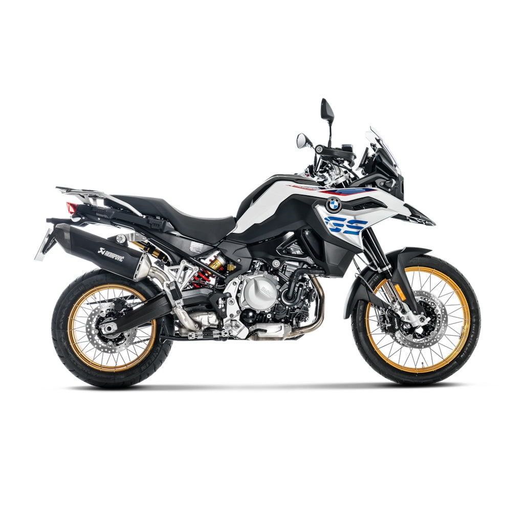 AKRAPOVIC S-B9SO3-HFBFCTBL/1 Muffler Slip-On Line (Titanium) for BMW F 800 GS / F 900 GS / F 900 GS Adventure Photo-2