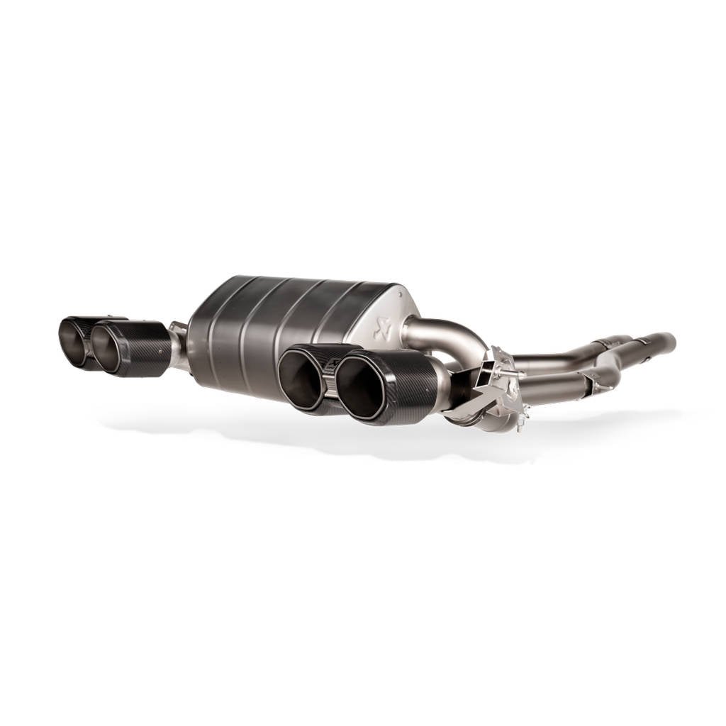 AKRAPOVIC S-BM/T/39H Exhaust System Slip-On Line (Titanium) for BMW M2 CS (G87) 2026- Photo-0