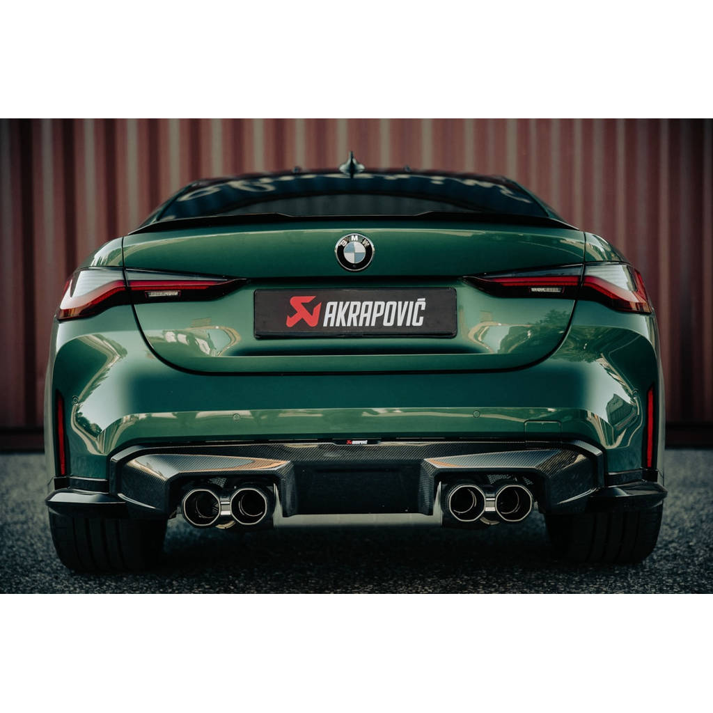 AKRAPOVIC S-BM/T/40H Exhaust System Slip-On Line (Titanium) for BMW M3 (G80 / G81) / M4 (G82 / G83) 2021- Photo-3