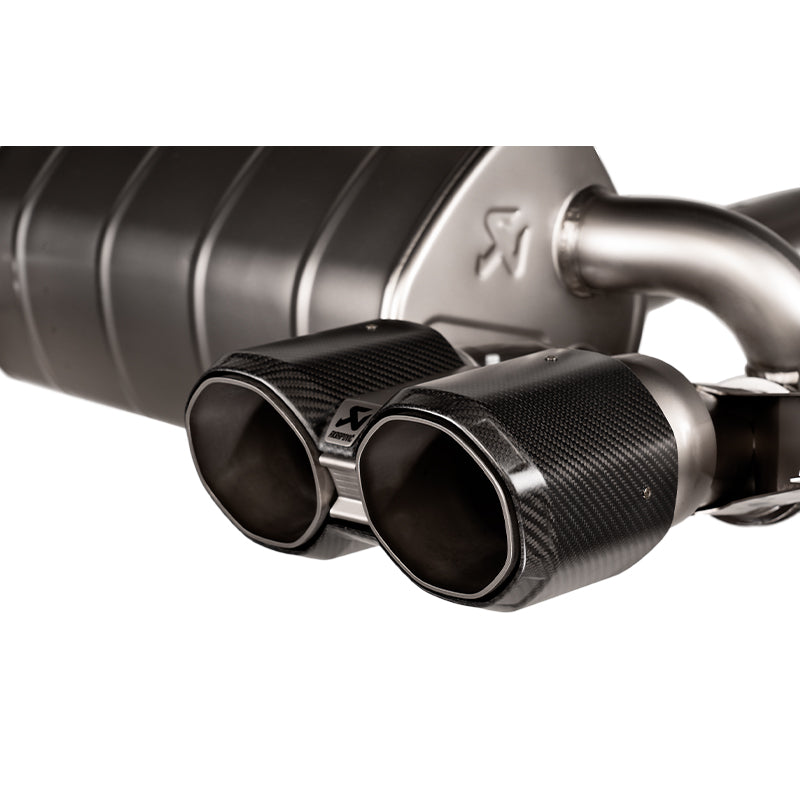 AKRAPOVIC S-BM/T/34H Exhaust System Slip-On Line (Titanium) for BMW M2 Coupe (G87) 2023-2024 Photo-1