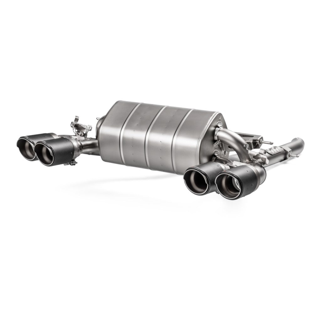 AKRAPOVIC S-BM/T/3H Exhaust System Slip-On Line (Titanium) for BMW M2 Competition / M2 CS (F87) OPF/GPF ECE Type Approval Photo-0