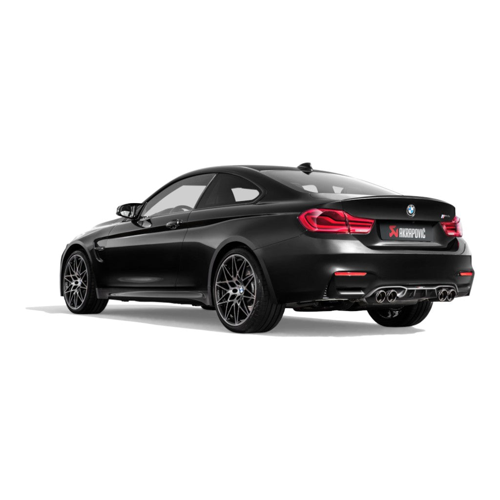 AKRAPOVIC S-BM/T/4H Exhaust System Slip-On Line (Titanium) for BMW M4 (F82 / F83) ECE Type Approval Photo-3