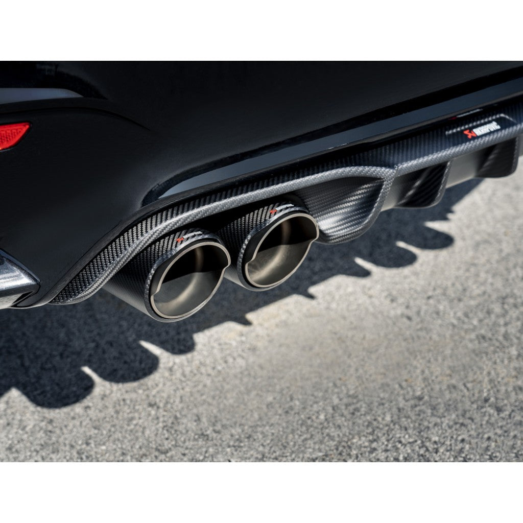 AKRAPOVIC S-BM/T/4H Exhaust System Slip-On Line (Titanium) for BMW M4 (F82 / F83) ECE Type Approval Photo-4