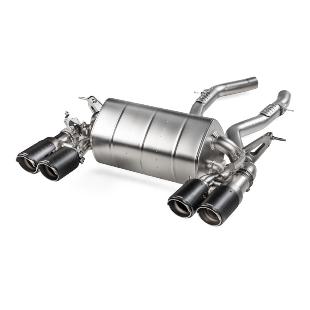 AKRAPOVIC S-BM/T/4H Exhaust System Slip-On Line (Titanium) for BMW M4 (F82 / F83) ECE Type Approval Photo-0