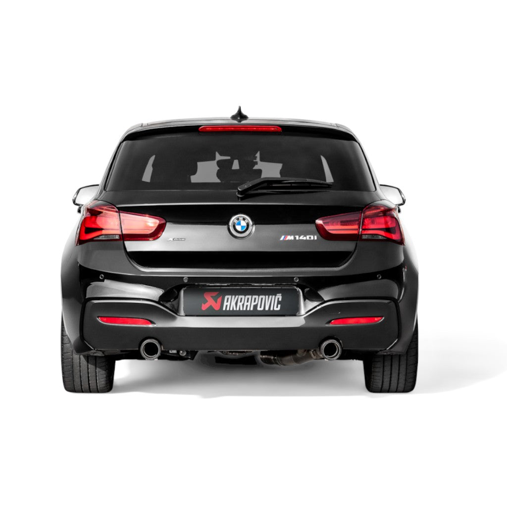 AKRAPOVIC S-BM/T/5H Exhaust System Slip-On Line (Titanium) for BMW M140i (F20/F21) ECE Type Approval Photo-3