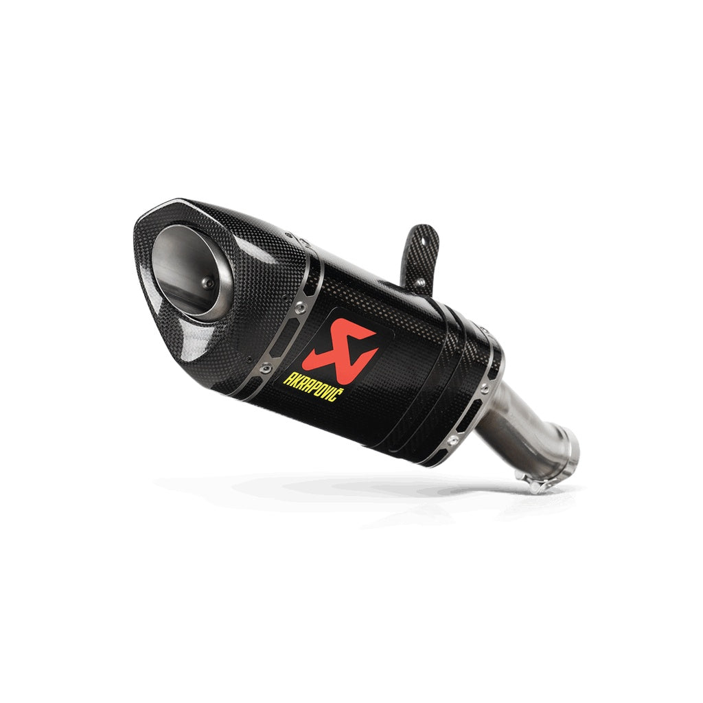 AKRAPOVIC S-CF4SO1-APC Muffler Slip-On Line (Carbon) for CFMOTO 450SR / 450NK 2024- Photo-0