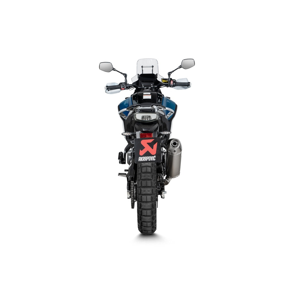 AKRAPOVIC S-CF4SO2-HFTT Muffler Slip-On Line (Titanium) for CFMOTO 450MT Photo-3