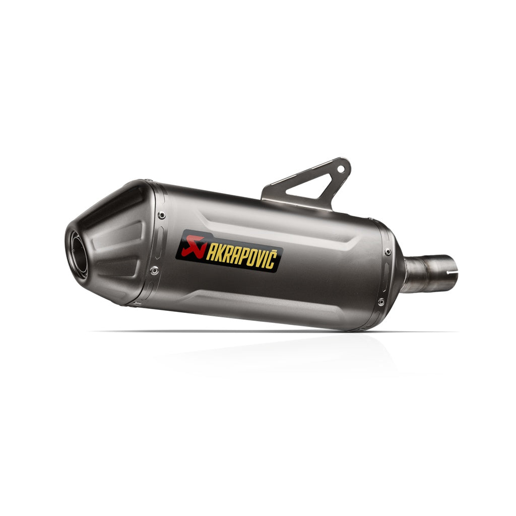 AKRAPOVIC S-CF4SO2-HFTT Muffler Slip-On Line (Titanium) for CFMOTO 450MT Photo-0