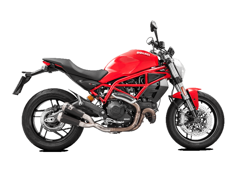 AKRAPOVIC MOTO S-D8SO4-CUBTBL/1 Slip-On Line (Titanium) DUCATI Monster 797/797+ 2017-2020 Photo-1