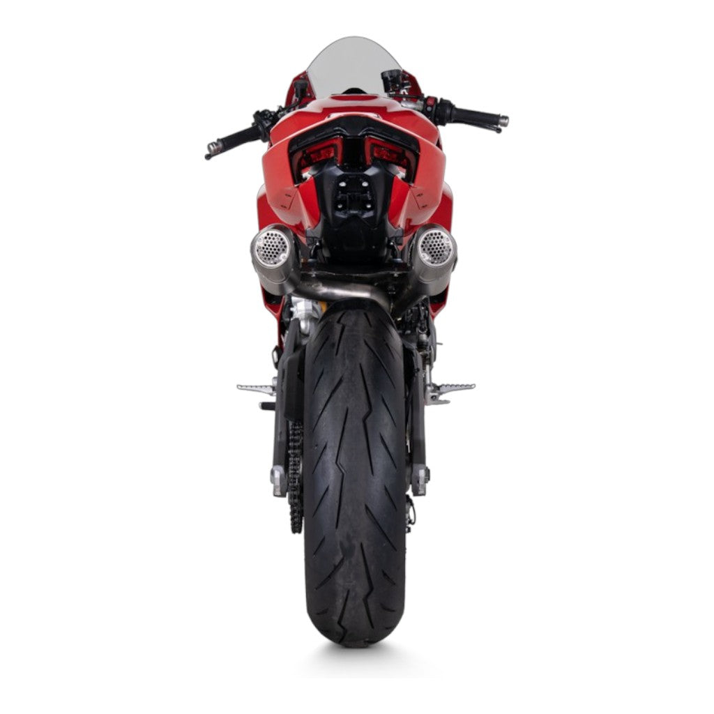 AKRAPOVIC S-D9E7-CKOT Exhaust System Evolution Line (Titanium) for DUCATI Panigale / Streetfighter V2 2025-2026 Photo-1