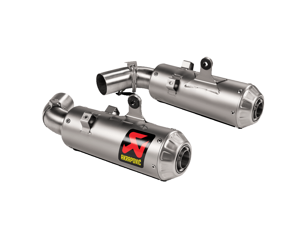 AKRAPOVIC S-D9SO15-HCBT Slip-On Line (Titanium) DUCATI HYPERMOTARD 950 2021 Photo-0