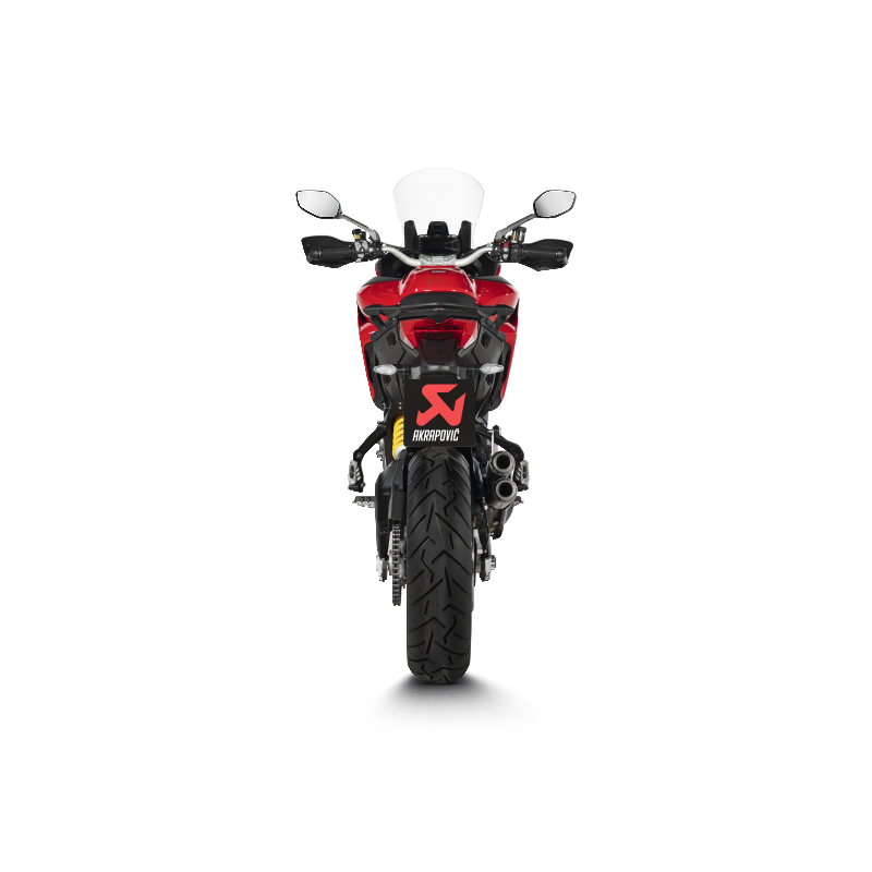AKRAPOVIC S-D9SO18-HIFFT Exhaust System Slip-On Line (Titanium) for DUCATI Multistrada 950 / 950 S / V2 / V2 S 2021-2023 Photo-3