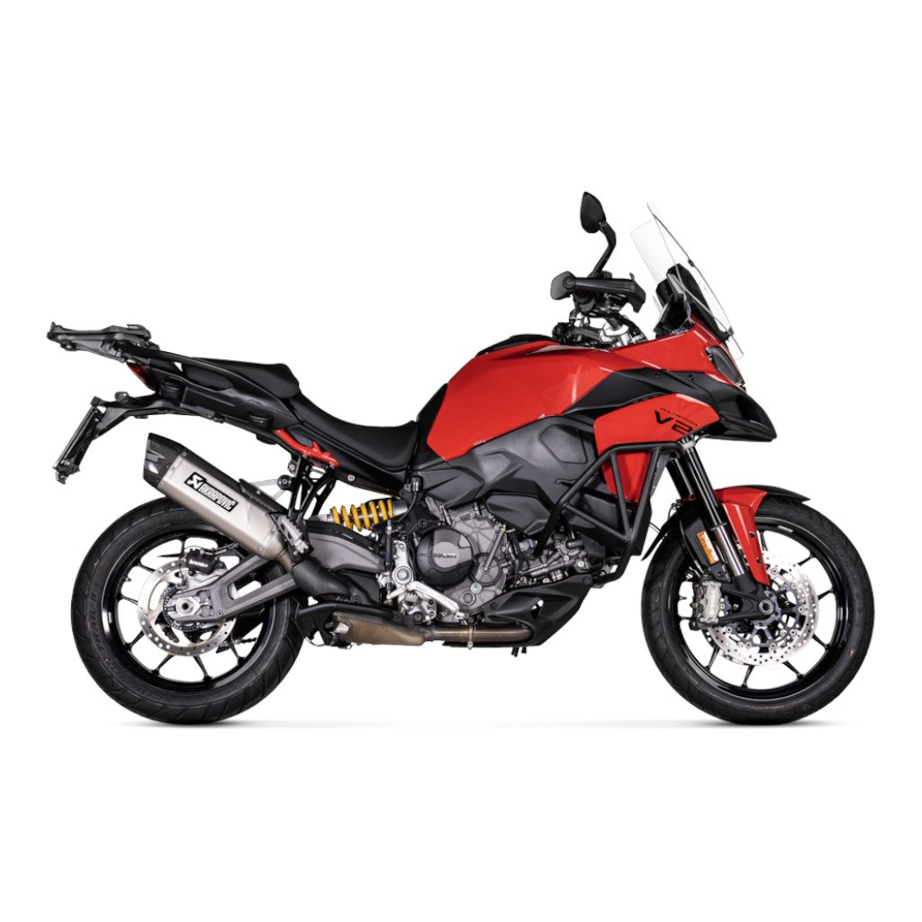 AKRAPOVIC S-D9SO20-HJAT Exhaust System Slip-On Line (Titanium) for DUCATI Multistrada V2 / S 2025-2026 Photo-1