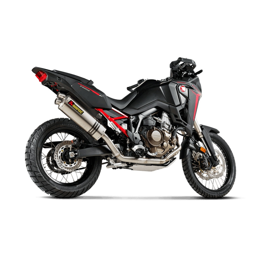 AKRAPOVIC S-H11R3-WT Exhaust System Racing Line (Titanium) for HONDA CRF1100L Africa Twin 2024- Photo-1