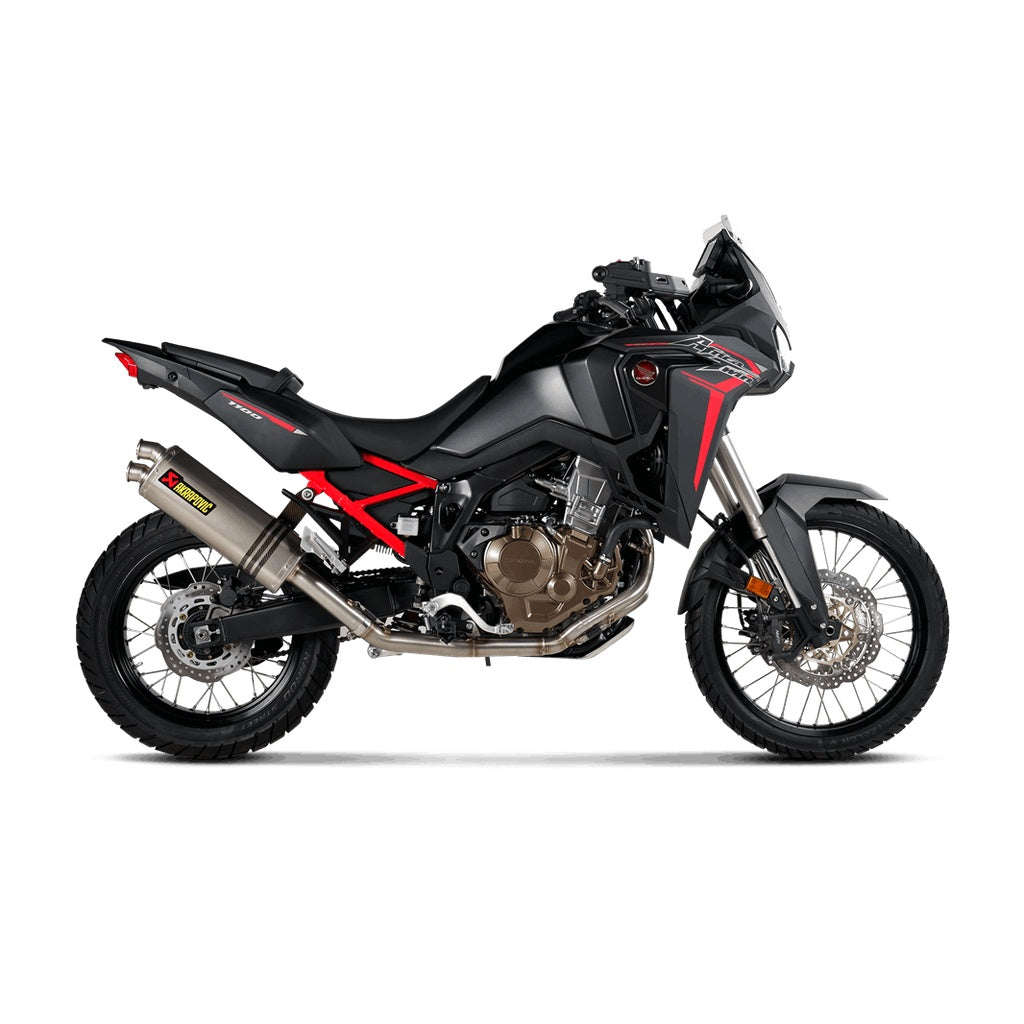 AKRAPOVIC S-H11R3-WT Exhaust System Racing Line (Titanium) for HONDA CRF1100L Africa Twin 2024- Photo-2