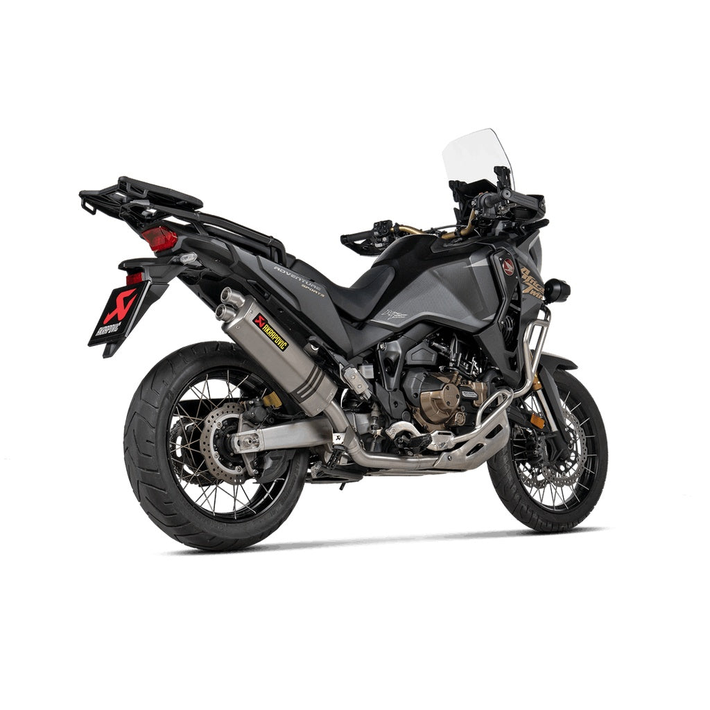 AKRAPOVIC S-H11R4-WT Exhaust System Racing Line (Titanium) for HONDA CRF1100L Africa Twin Adventure Sports 2024- Photo-1