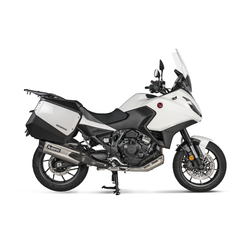 AKRAPOVIC S-H11SO3-HGIT Exhaust System Slip-On Line (Titanium) for HONDA NT1100 2022-2023 Photo-1