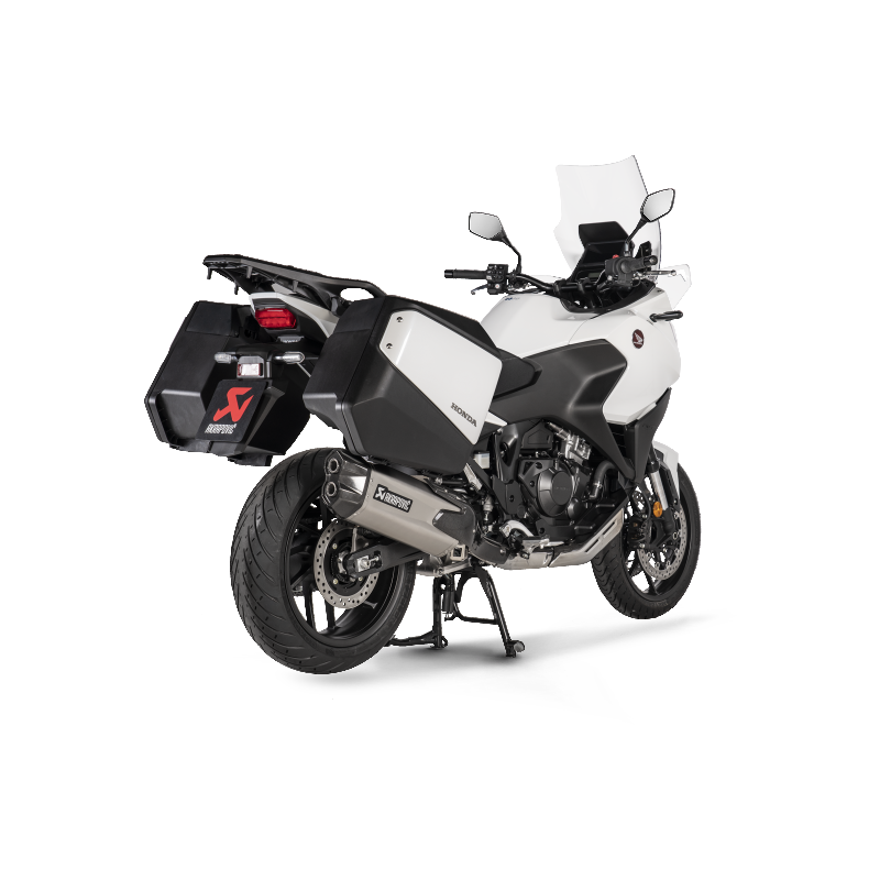 AKRAPOVIC S-H11SO3-HGIT Exhaust System Slip-On Line (Titanium) for HONDA NT1100 2022-2023 Photo-2