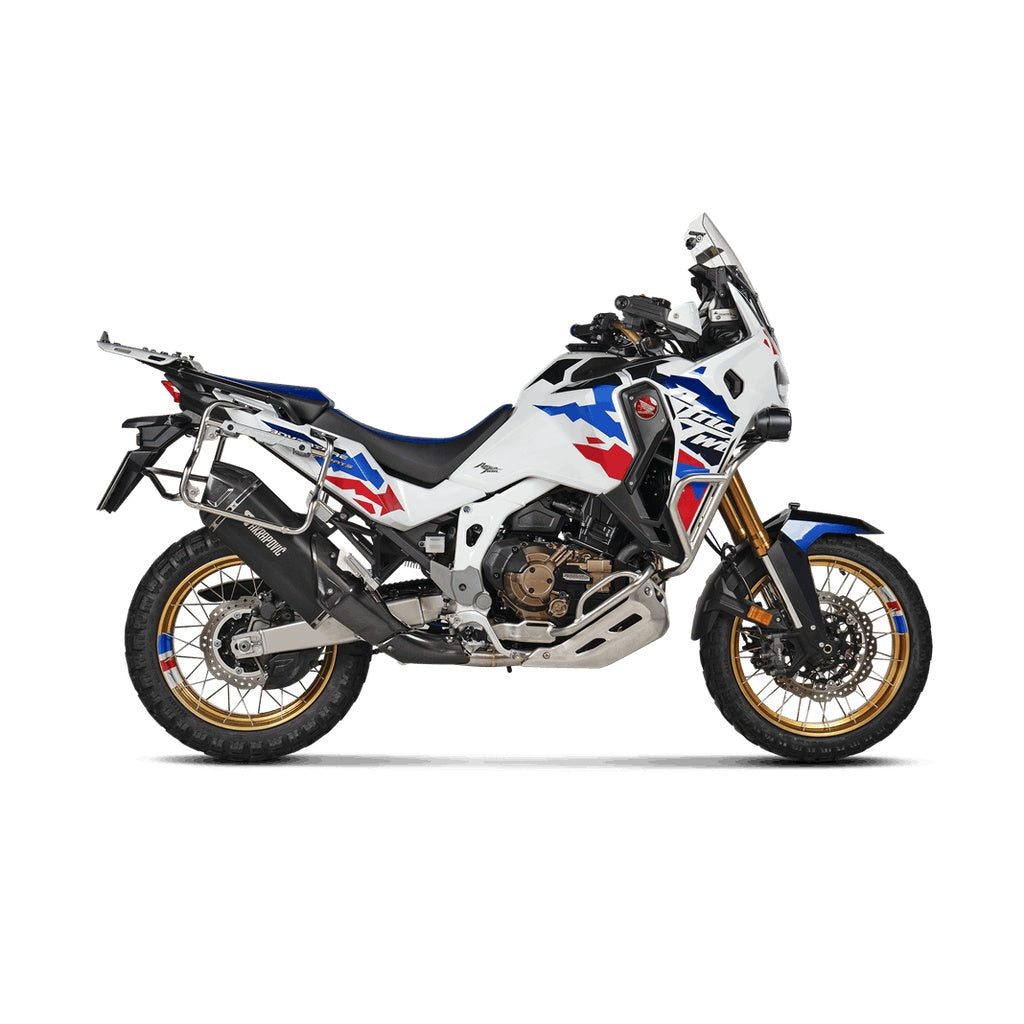 AKRAPOVIC S-H11SO4-HAFT Muffler Slip-On Line (Titanium) for HONDA CRF1100L Africa Twin 2024- Photo-2