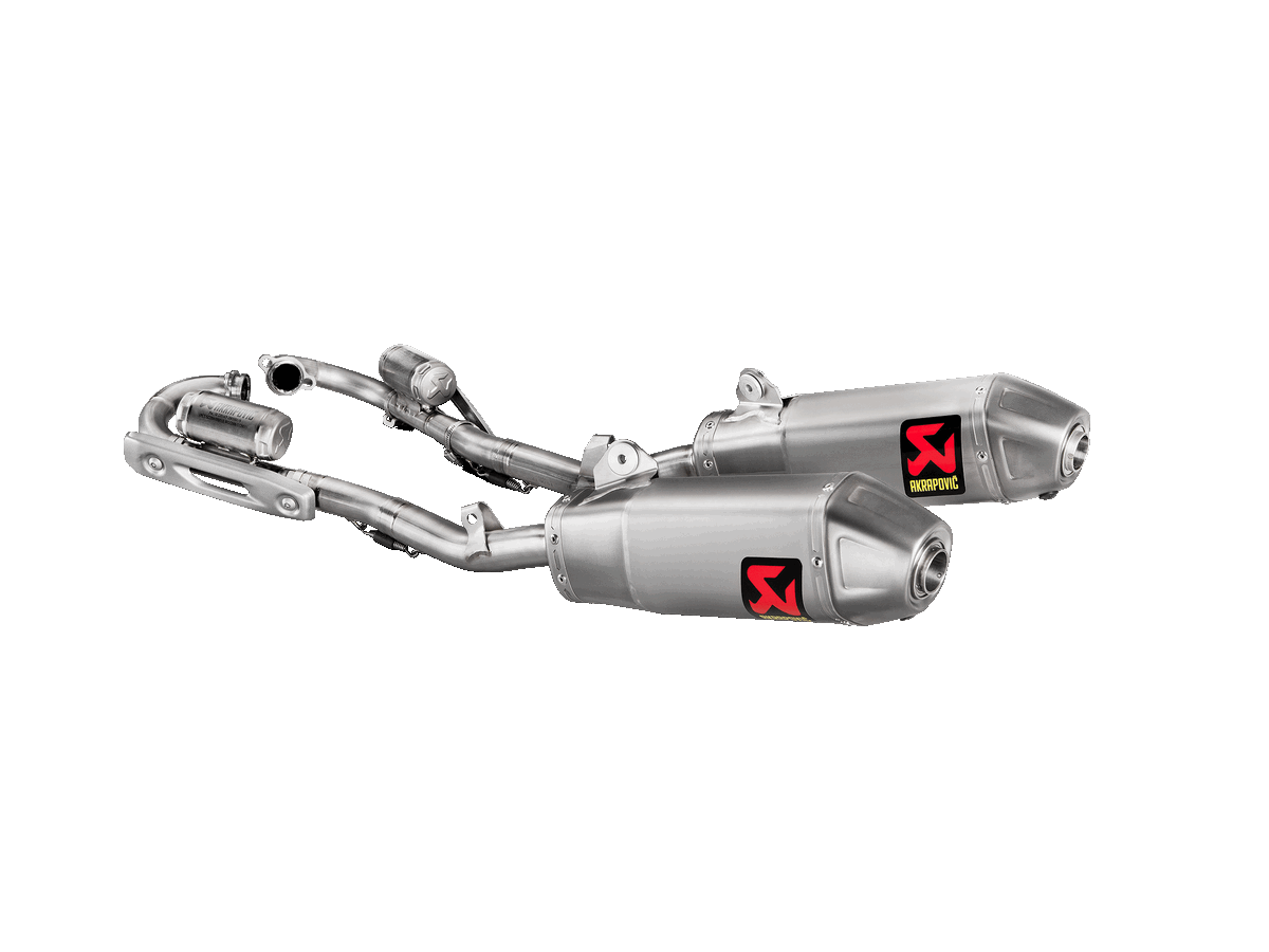 AKRAPOVIC MOTO S-H2MET12-CIQTA Evolution Line (Titanium) HONDA CRF 250 R/RX 2018-2021 Photo-0