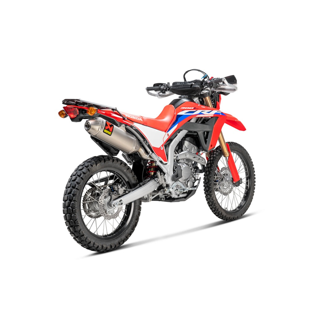 AKRAPOVIC S-H3SO11-BNTA Exhaust Slip-On Line (Titanium) for HONDA CRF300L / Rally 2025 Photo-1