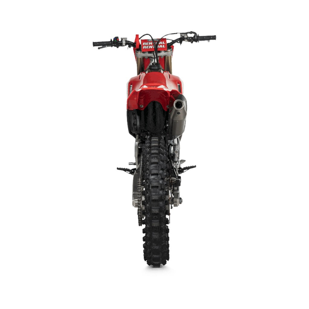 AKRAPOVIC S-H4E1-FDHLT Exhaust Evolution Line (Titanium) for Honda CRF450R / 450RX 2025- Photo-2