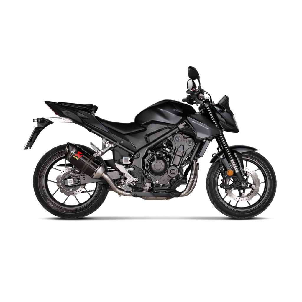 AKRAPOVIC S-H5SO6-HRC Muffler Slip-On Line (Carbon) for HONDA CB400 / 500X / CB500 / NX500 Photo-1
